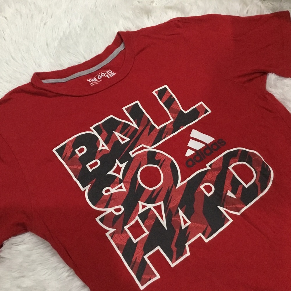 Boys Short Sleeve Adidas T-shirt